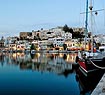 Naxos island port