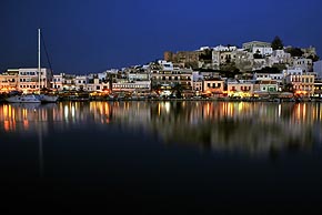 Naxos Town port