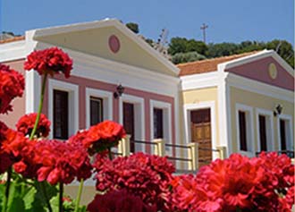 apartments in Symi town, Symi