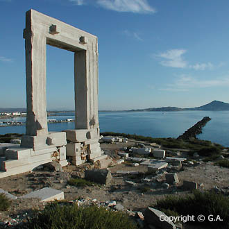 Naxos, the central island of Cyclades has innumerous beaches most of which have turquise water and white sand