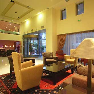 Lounge. Jason Prime Hotel in Plaka, Athens Town.
