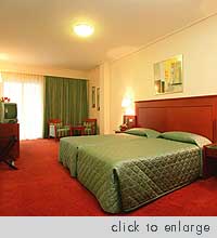 Bedroom. Jason Prime Hotel in Plaka, Athens Town.