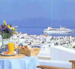 Elena hotel in Mykonos island, Cyclades - Double room 