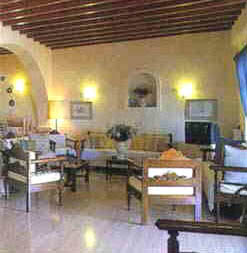 Elena hotel in Mykonos island, Cyclades - Lobby 