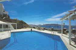 Kouros hotel in Mykonos island