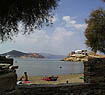 Saint George beach in Naxos Island