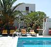 Summerland Holidays in Naxos, hotel and pool