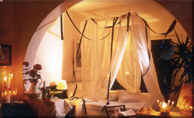 Luxury hotel rooms Santorini