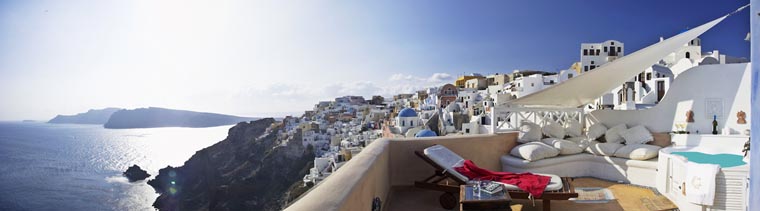 sunset caldera view - Endless Blue - Santorini Island