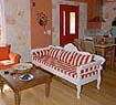 Swimming pool and exterior furniture of Agrambeli villa