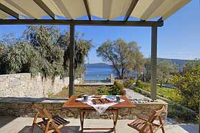 Vala Beach Villa view