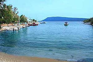 Vala Beach Villa view