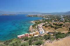 The town of Agios Nikolaos