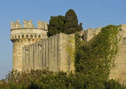Medieval castles in the island of Rhodes