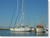The picturesque port of Aegina, Saronic Gulf islands The picturesque port of Aegina, Saronic Gulf islands