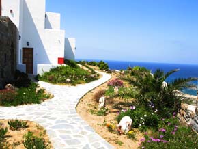 apartments in Stelida, Naxos