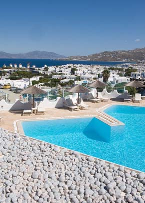 Hotels in mykonos town, mykonos