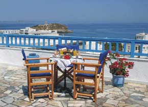 Hotels in Naxos town, Naxos