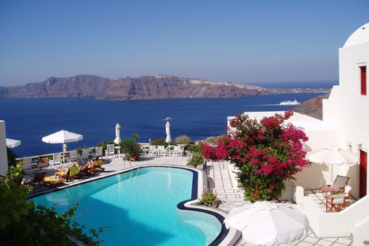 Hotels in oia, Santorini