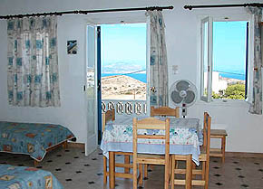 Apartments in Tsigouri Beach, schinoussa