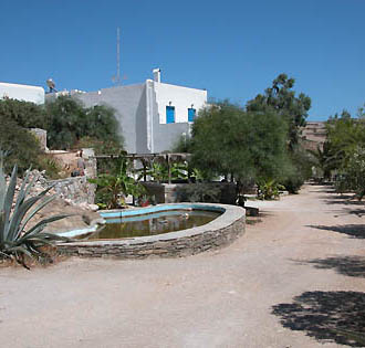 villas in Tsigouri Beach, Schinoussa