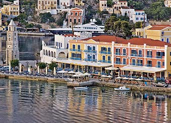 hotels in Symi town, Symi