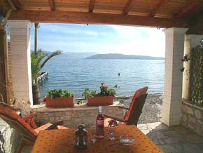 apartments in Agni Bay, corfu