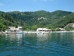 apartments in Agni Bay, corfu