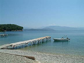 apartments in Agni Bay, corfu