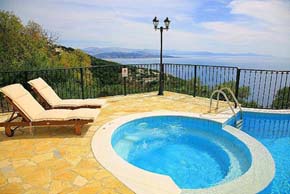 villas in Viglatsouri, corfu