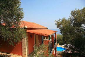 villas in Nissaki, corfu