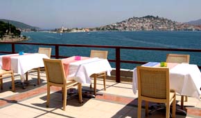 hotels in Poros town, Poros