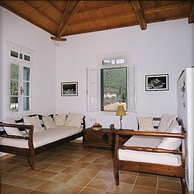 Stafylos Villa Living Room