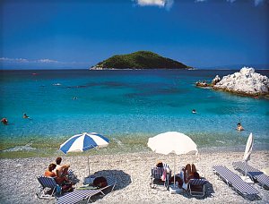 nearby beach
