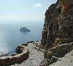 Breathtaking view from the monastery in Amorgos