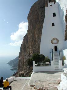 The monastery of Panagia Hozoviotissa