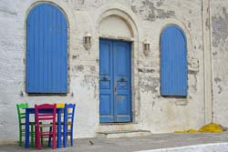 Traditional old house in Andros island