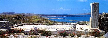 Delos historical sites