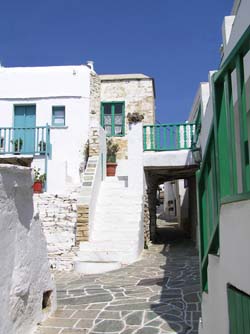 Folegandros traditional architecture