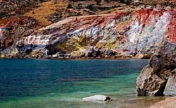 Milos beaches - Firiplaka beach
