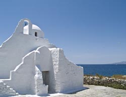 mykonos chapel