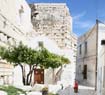 Quaint alley in Parikia, capital of Paros