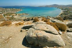 Beach in Paros Beach in Paros
