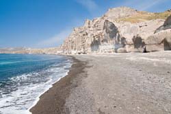 Santorini beach