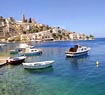 Wonderful beaches and green-blue waters in Symi