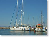 The picturesque port of Aegina, Saronic Gulf islands