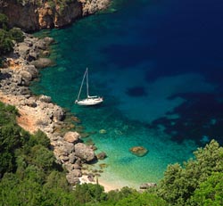 Ionian islands magnificent shores