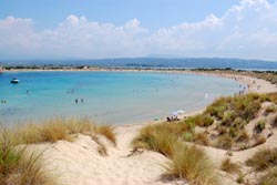 Voidokilia bay in Messinia