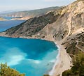 Kefalonia Greece - Beautiful coast of the famous Greek island
