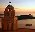 Holidays in Santorini island, Greece